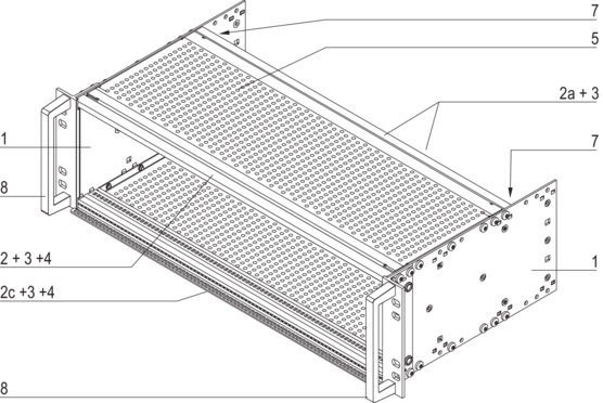 SNCF Subracks, EMC Shielded Protection