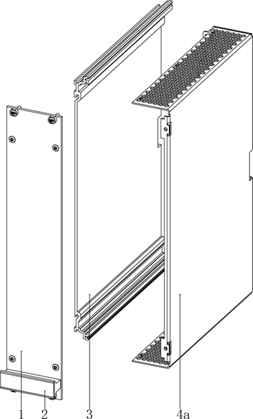 Physically protected Shielded plug-in units