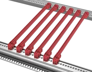 Type B short guide rail