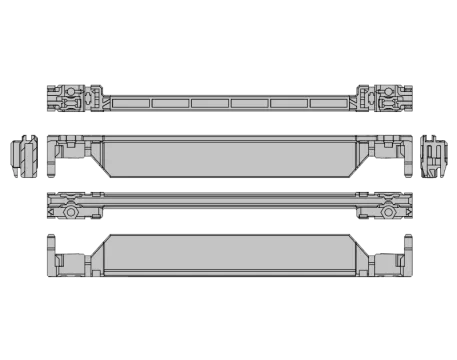 Type B enhanced guide rall