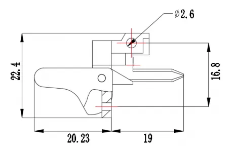 F48 Standard handle